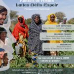 Affiche: Paroles de femmes | Luttes - Défis - Espoir | Perspectives Nord-Sud