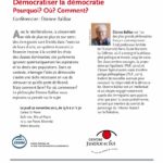 Démocratiser la démocratie - Pour en savoir plus sur la conférence
