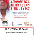 Femmes et séropositives - Affiche de l'événement