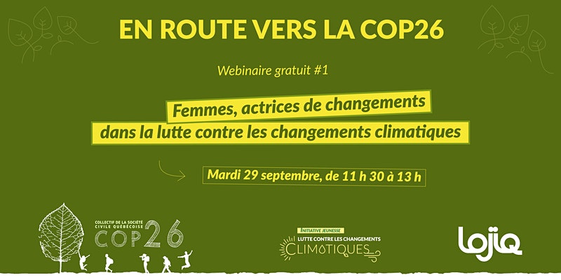 Webinaire COP26