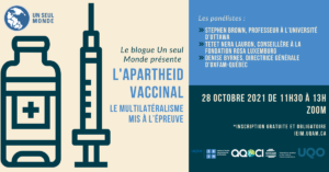 Webinaire Apartheid vaccinal